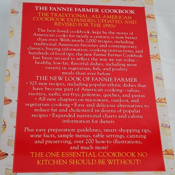 Fannie Farmer Cookbook - Picture 3 of 3
